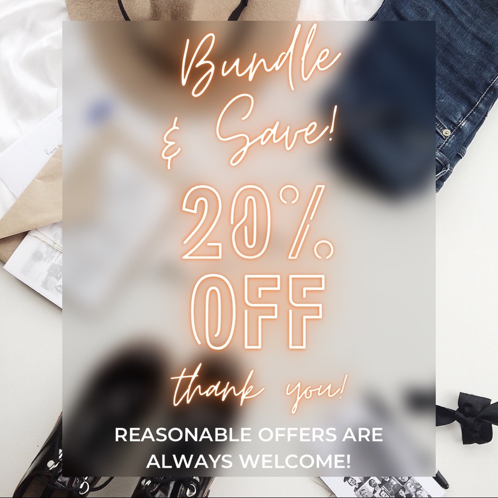 Bundle & Save! Make me an offer!